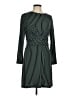Ann Taylor Stripes Green Casual Dress Size 8 Petite - photo 1