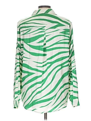 Skies Are Blue Long Sleeve Blouse (view 2)