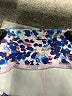 Tek Gear Print Blue Active Pants Size L - photo 7