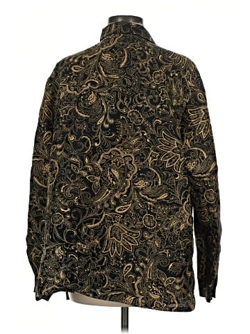Emma James Long Sleeve Silk Top (view 2)