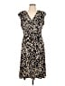 Chaps Animal Print Brown Casual Dress Size L - photo 1