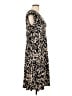 Chaps Animal Print Brown Casual Dress Size L - photo 4