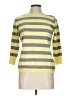 IZOD Stripes Yellow Pullover Sweater Size L - photo 1