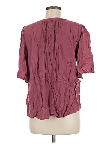 Velvet by Graham & Spencer Short Sleeve Blouse (view 2)