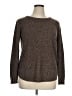 Pink Clover 100% Polyester Tweed Brown Pullover Sweater Size XL - photo 1