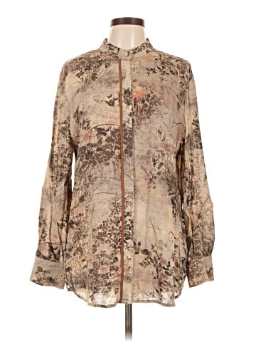 Peruvian Connection Long Sleeve Blouse (view 1)
