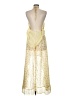 ASOS 100% Polyester Paisley Yellow Cocktail Dress Size 6 - photo 2