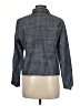 Liz Claiborne 100% Cotton Chevron-herringbone Gray Jacket Size M - photo 2