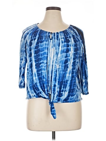 French Laundry 3/4 Sleeve Blouse (view 1)