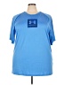 Under Armour 100% Polyester Blue Active T-Shirt Size 3X - photo 1