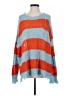 Urban Outfitters Color Block Orange Pullover Sweater Size S - photo 1