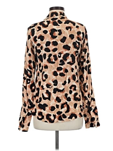 Topshop Long Sleeve Blouse (view 2)
