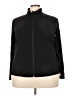 Active by Old Navy Solid Black Track Jacket Size 3X - photo 1