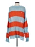 Urban Outfitters Color Block Orange Pullover Sweater Size S - photo 2