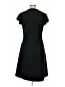 L.L.Bean Solid Black Casual Dress Size M - photo 2
