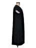 L.L.Bean Solid Black Casual Dress Size M - photo 4
