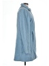Bossini Blue Wool Coat Size 11 - photo 4