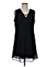 Iz Byer 100% Polyester Black Sleeveless Blouse Size M - photo 1