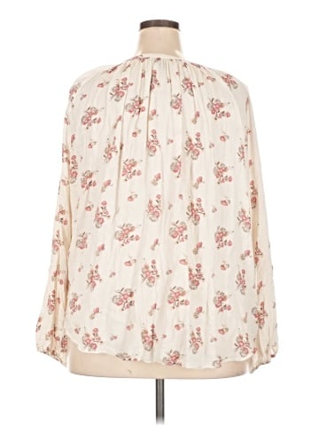 Chaps 3/4 Sleeve Blouse (view 2)