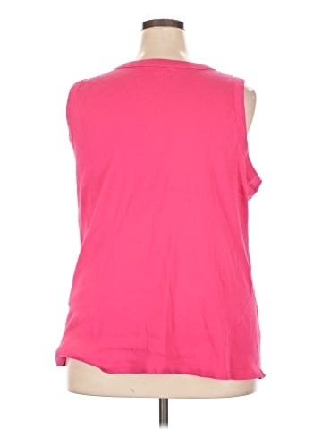 Lands' End Sleeveless T-Shirt (view 2)