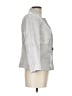 John Meyer 100% Polyester Metallic Silver Blazer Size 10 - photo 4