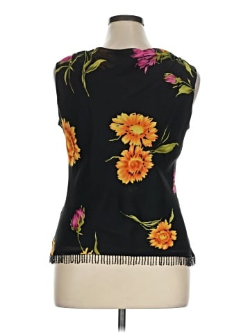 Donna Ricco Sleeveless Blouse (view 2)
