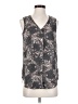 Maurices 100% Polyester Gray Sleeveless Blouse Size S - photo 1