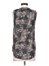 Maurices 100% Polyester Gray Sleeveless Blouse Size S - photo 2