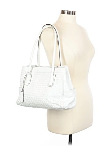 B Makowsky Leather Shoulder Bag (view 2)