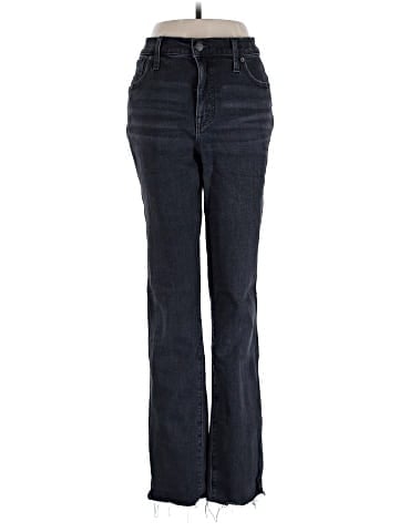 Madewell Mid-Rise Stovepipe Jeans in Armand Wash: Raw-Hem Edition (view 1)