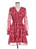 Max Studio 100% Polyester Paisley Pink Cocktail Dress Size S - photo 1