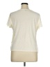 Talbots Ivory Short Sleeve Blouse Size 1X Petite - photo 2