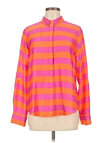 Ann Taylor Long Sleeve Blouse (view 1)