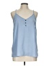 Maurices 100% Polyester Blue Sleeveless Blouse Size L - photo 1