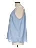 Maurices 100% Polyester Blue Sleeveless Blouse Size L - photo 5