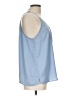 Maurices 100% Polyester Blue Sleeveless Blouse Size L - photo 4