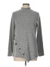 AGB Houndstooth Gray Turtleneck Sweater Size L - photo 1