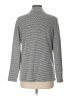AGB Houndstooth Gray Turtleneck Sweater Size L - photo 2
