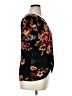 Assorted Brands Floral Black Short Sleeve Blouse Size XL - photo 4