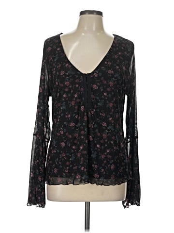 Torrid Long Sleeve Blouse (view 1)