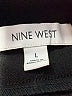 Nine West Solid Black Dress Pants Size L - photo 7