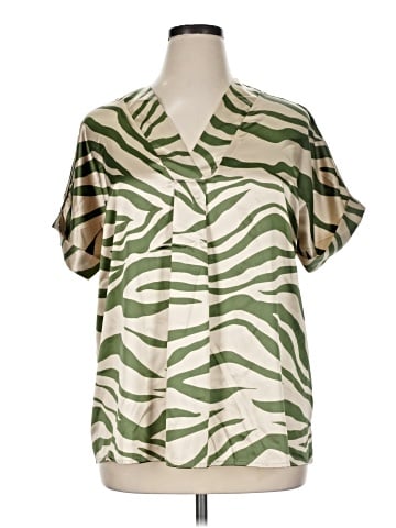 2 Hearts Short Sleeve Blouse (view 1)