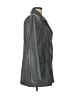Buttons 100% Polyurethane Gray Raincoat Size L - photo 4