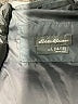 Eddie Bauer 100% Polyester Color Block Red Gray Raincoat Size 14 - photo 3