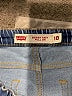 Levi's Chevron-herringbone Blue Jeans Size 18 - photo 4