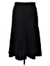 St. John Solid Black Wool Skirt Size 10 - photo 2