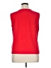 Evan Picone Red Sleeveless Blouse Size XL - photo 2