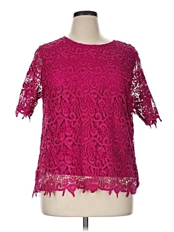 Philosophy Republic Clothing Short Sleeve Blouse (view 1)