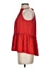 Ann Taylor LOFT 100% Polyester Red Tank Top Size S - photo 5