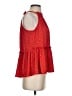 Ann Taylor LOFT 100% Polyester Red Tank Top Size S - photo 4